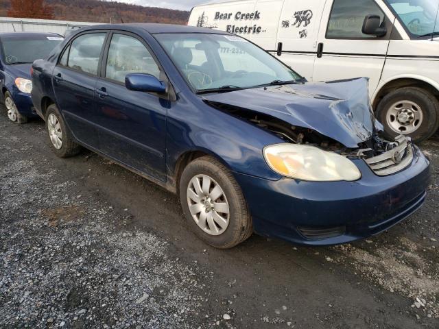 TOYOTA COROLLA CE 2003 with VIN JTDBR32E832004380 - Photo from auction