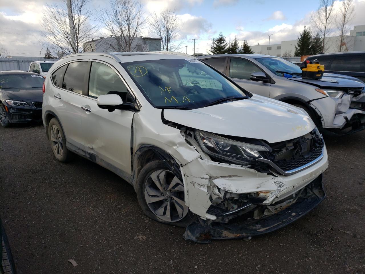 HONDA CR-V TOURI 2016 with VIN 5J6RM4H95GL800964 - Photo from auction
