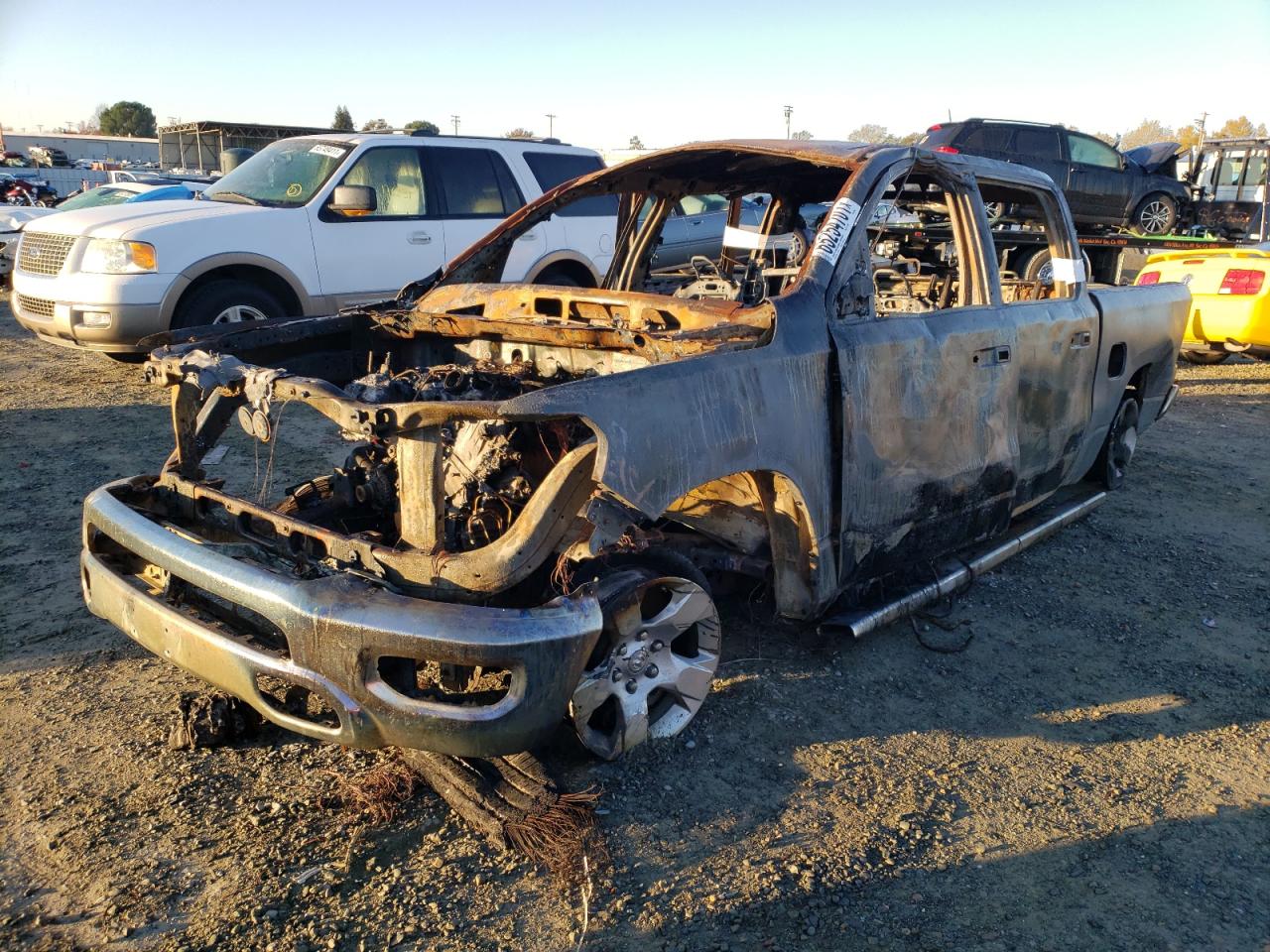 Photo 2 from auction – 2021 RAM 1500 BIG H with VIN 1C6SRFFM7MN589043