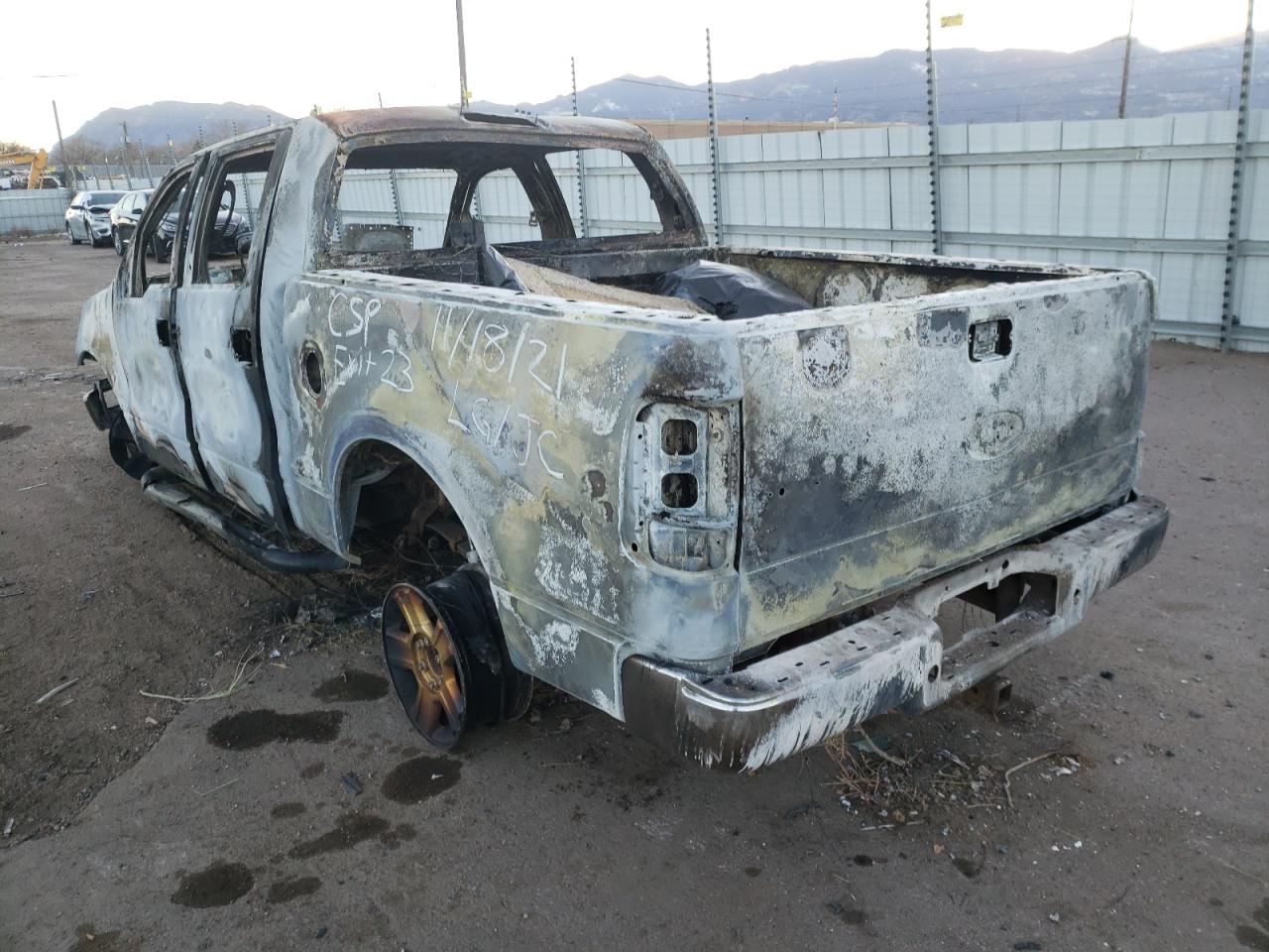 Photo 3 from auction – 2004 FORD F150 SUPER with VIN 1FTPW14534KD14969
