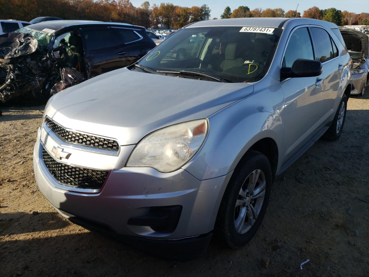 Photo 2 from auction – 2012 CHEVROLET EQUINOX LS with VIN 2GNFLCEK1C6255997