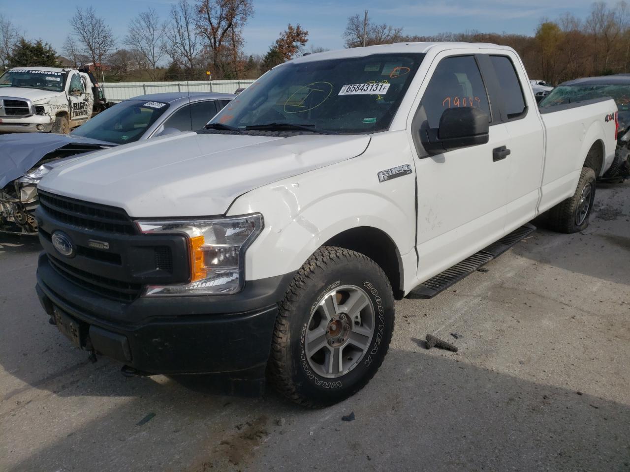 Photo 2 from auction – 2018 FORD F150 SUPER with VIN 1FTEX1E5XJKC83010