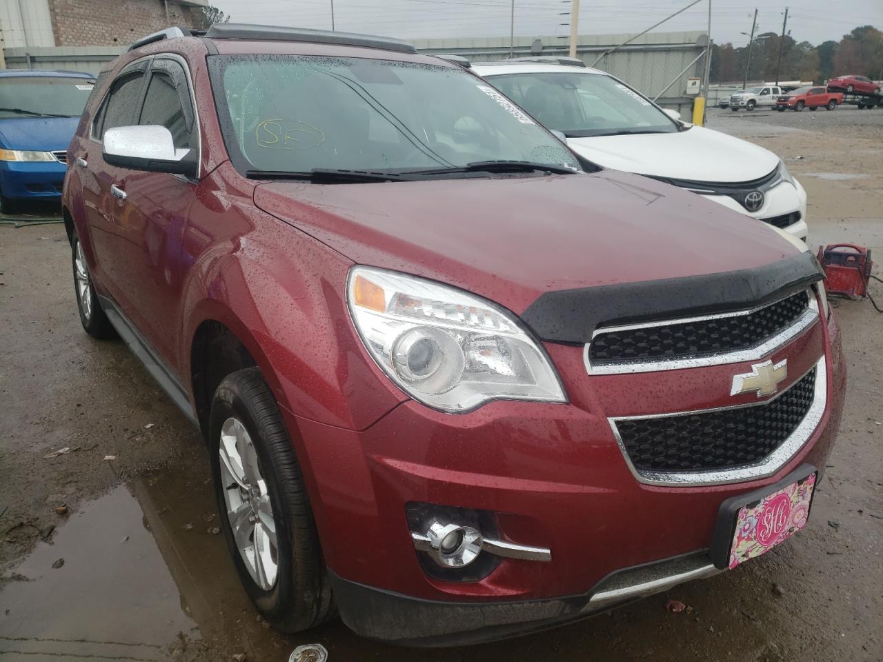 CHEVROLET EQUINOX LT 2012 with VIN 2GNALFEK7C6251125 - Photo from auction