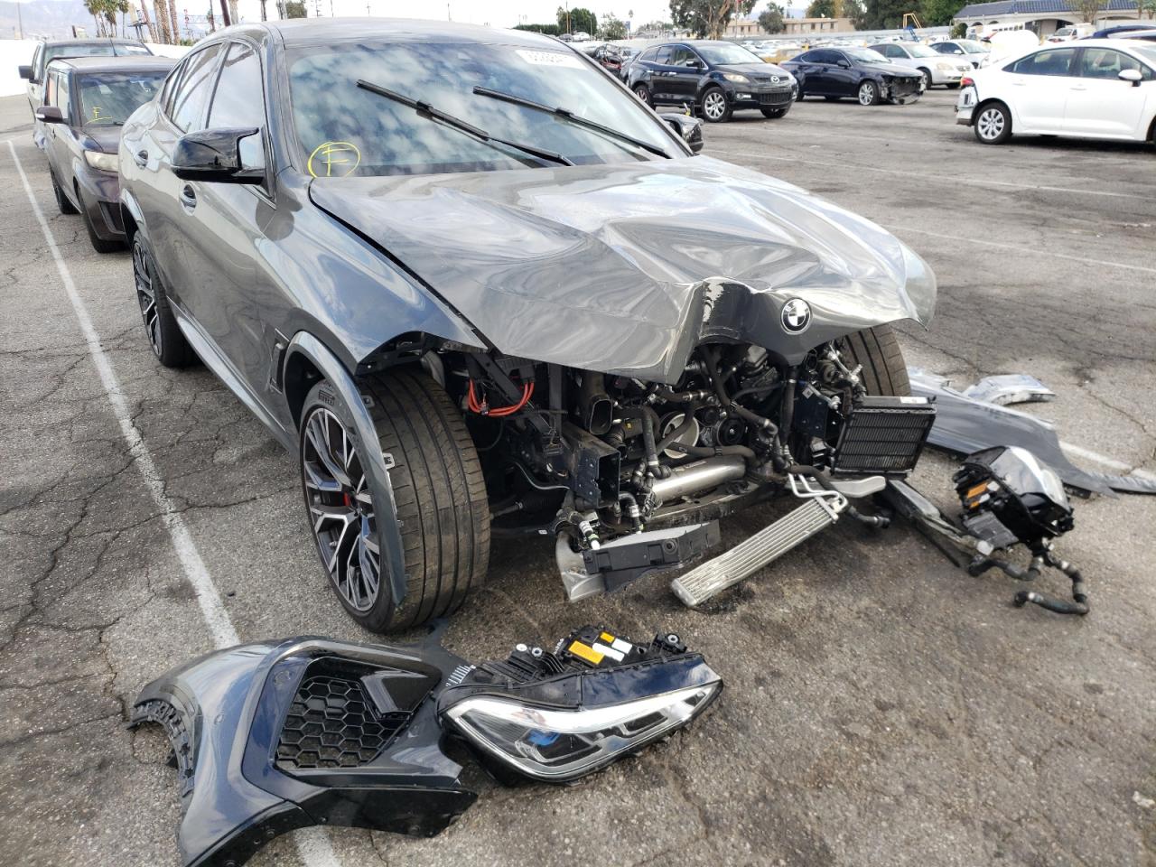 Photo 1 from auction – 2021 BMW X6 with VIN 5YMCY0C04M9G42993