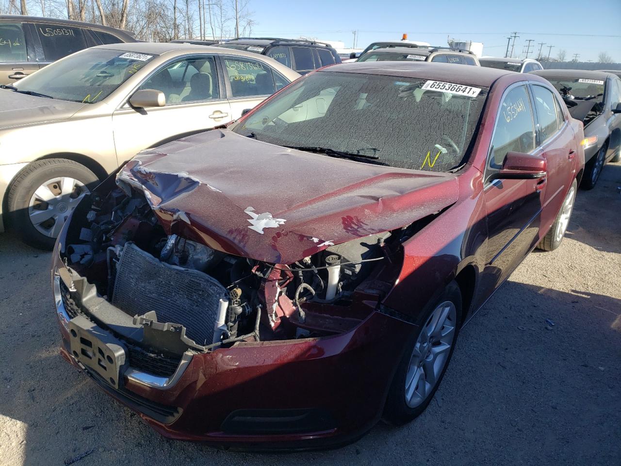 Photo 2 from auction – 2015 CHEVROLET MALIBU 1LT with VIN 1G11C5SL5FF322020