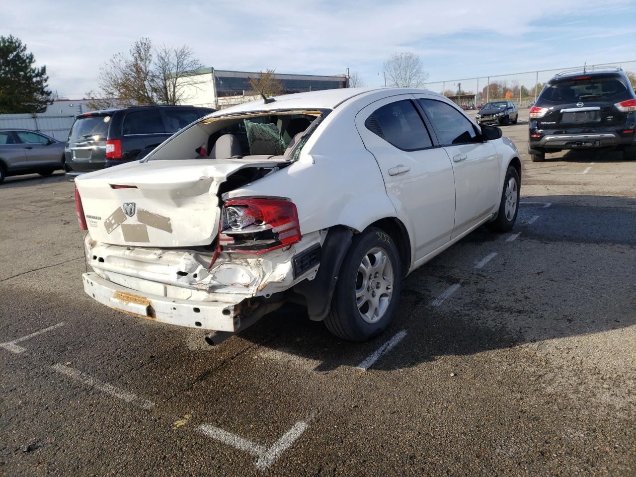 Photo 4 from auction – 2008 DODGE AVENGER SE with VIN 1B3LC46K98N296060
