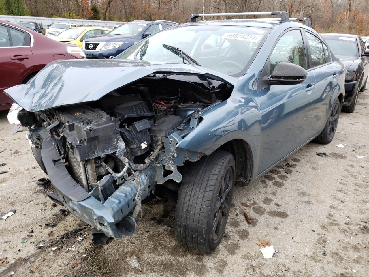 Photo 2 from auction – 2011 MAZDA 3 I with VIN JM1BL1VF6B1416196