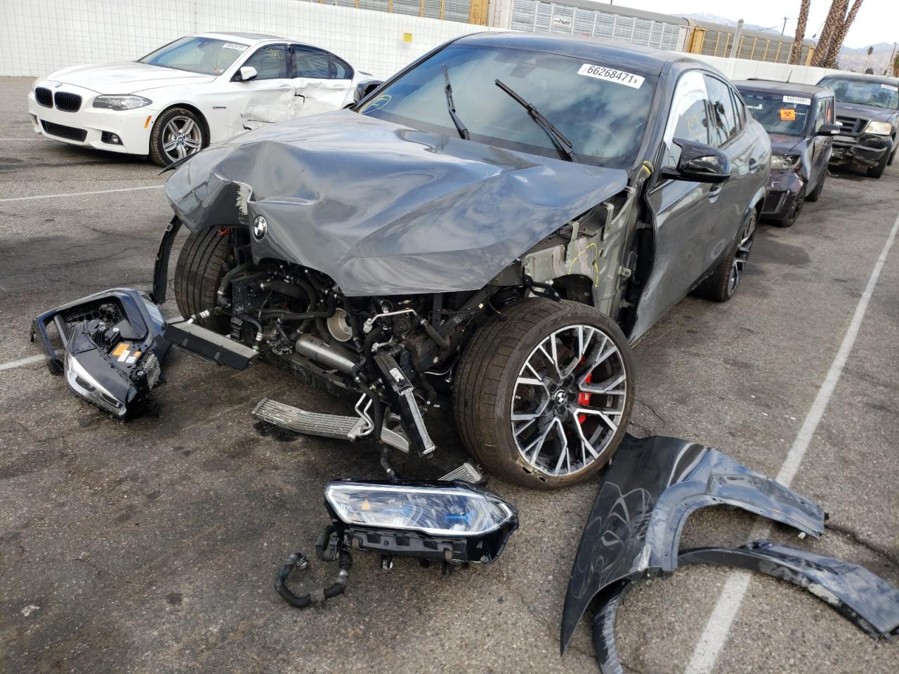 Photo 2 from auction – 2021 BMW X6 with VIN 5YMCY0C04M9G42993