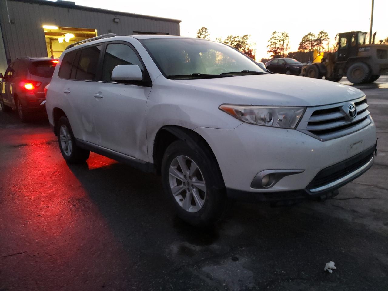 TOYOTA HIGHLANDER 2012 with VIN 5TDZA3EH0CS017175 - Photo from auction