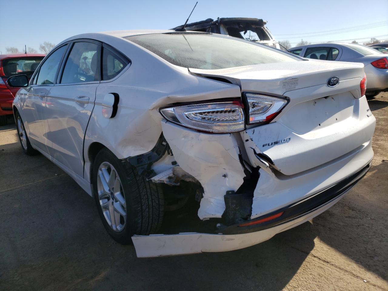 Photo 3 from auction – 2013 FORD FUSION SE with VIN 3FA6P0HR0DR376802