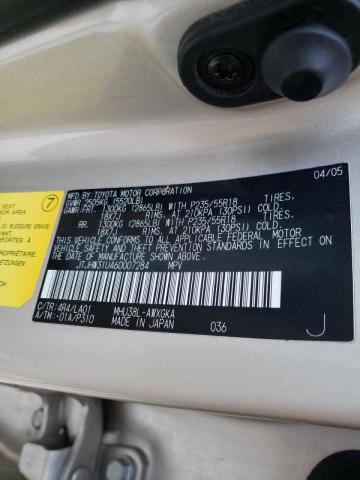 Photo 10 from auction – 2006 LEXUS RX 400 with VIN JTJHW31U460007284