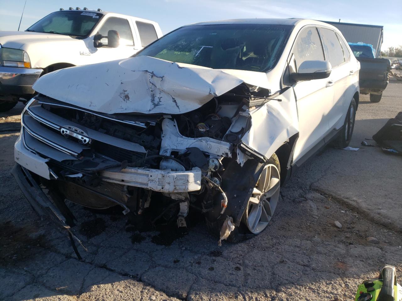 Photo 2 from auction – 2017 FORD EDGE SEL with VIN 2FMPK3J8XHBC36353