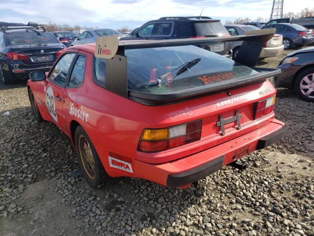 Photo 3 from auction – 1986 PORSCHE 944 with VIN WP0AA0947GN460776