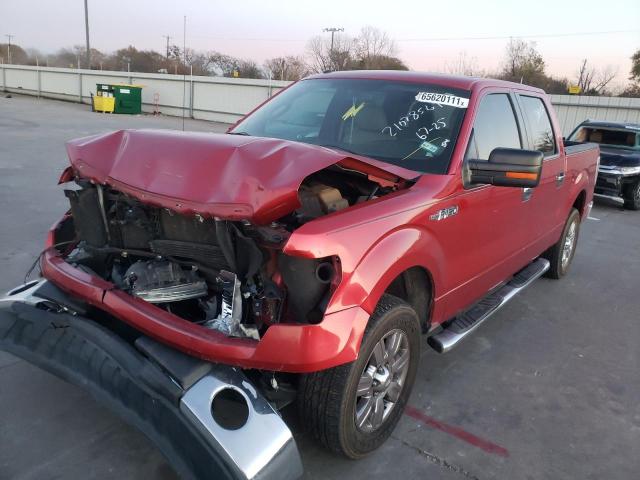 Photo 2 from auction – 2010 FORD F150 SUPER with VIN 1FTEW1C88AFD54410