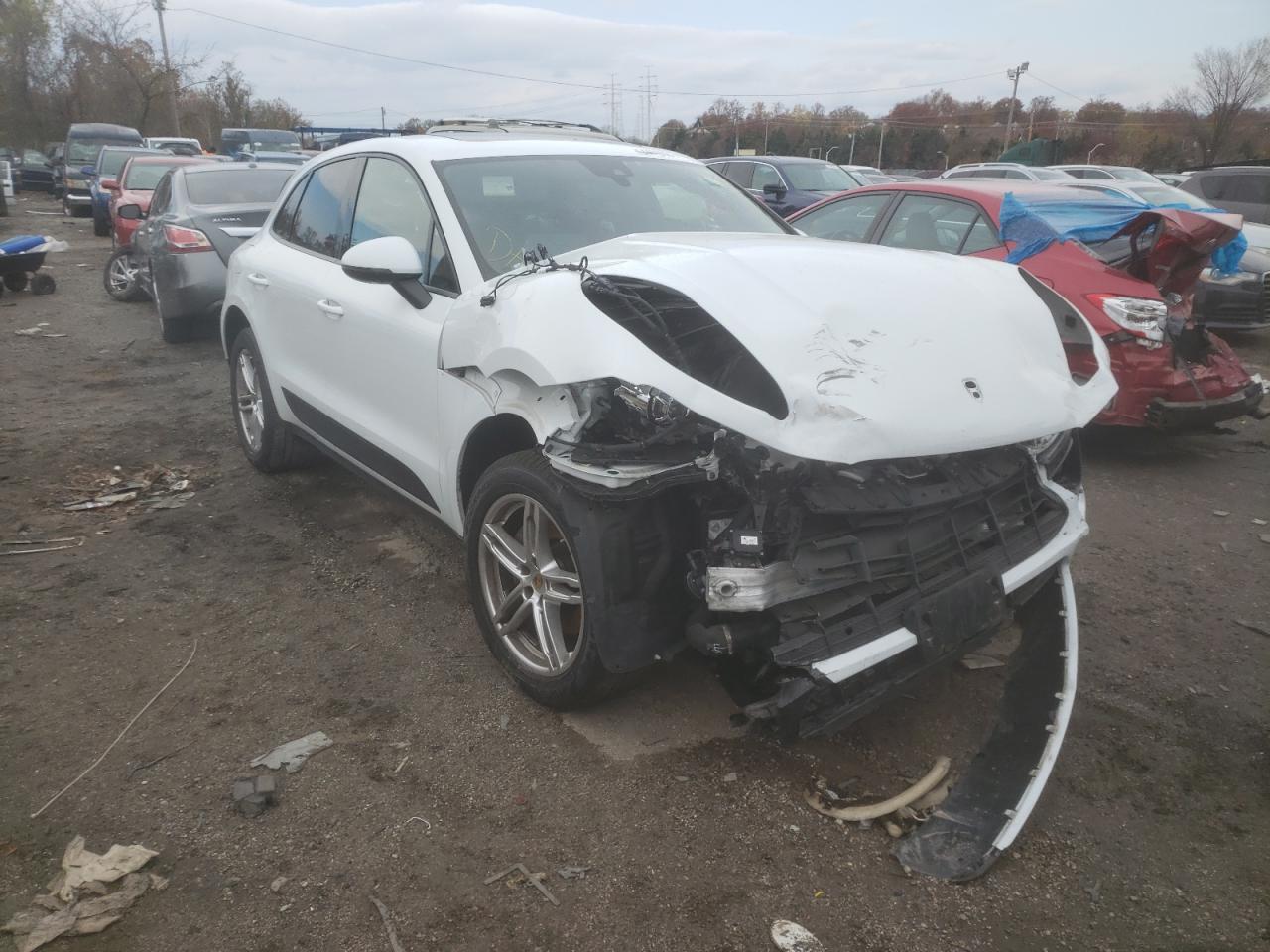 PORSCHE MACAN 2018 with VIN WP1AA2A55JLB00357 - Photo from auction