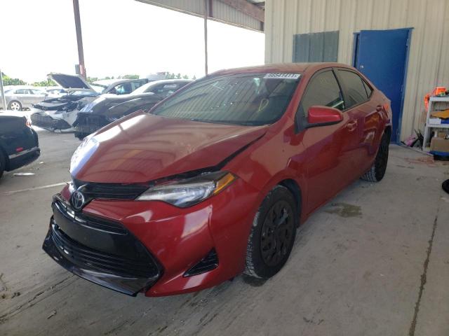Photo 2 from auction – 2017 TOYOTA COROLLA L with VIN 5YFBURHE6HP579580