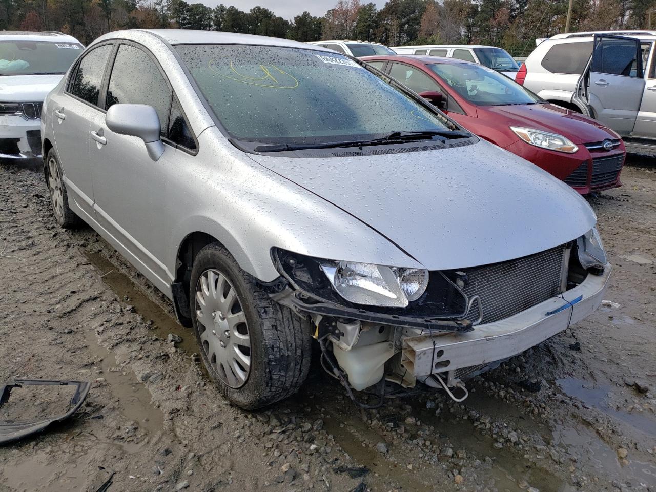 Photo 1 from auction – 2008 HONDA CIVIC LX with VIN 2HGFA16588H356592