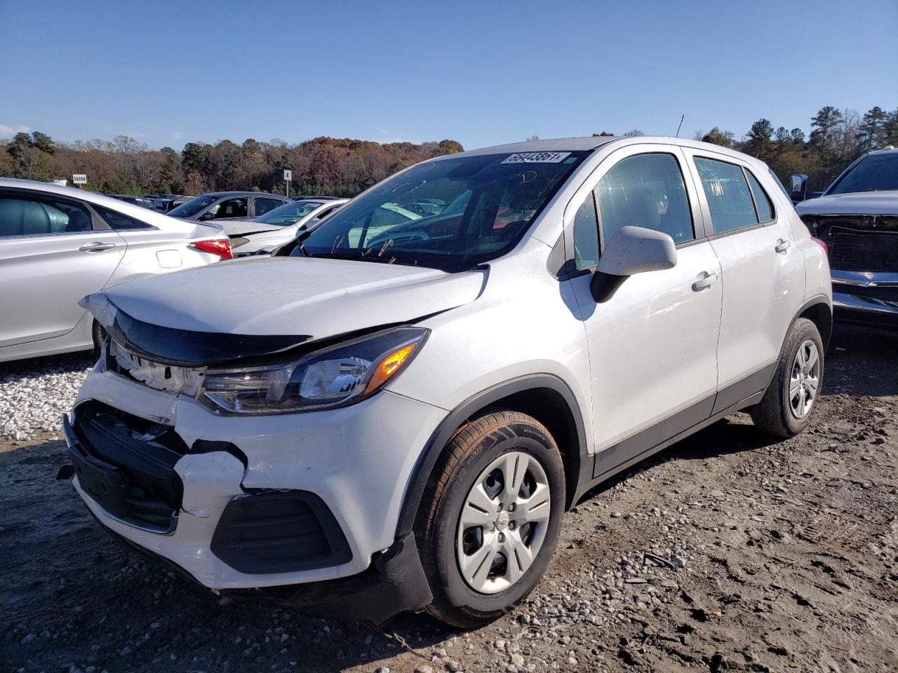 Photo 2 from auction – 2017 CHEVROLET TRAX LS with VIN KL7CJKSB7HB178103