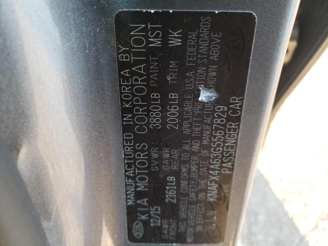 Photo 10 from auction – 2016 KIA FORTE LX with VIN KNAFX4A63G5567829