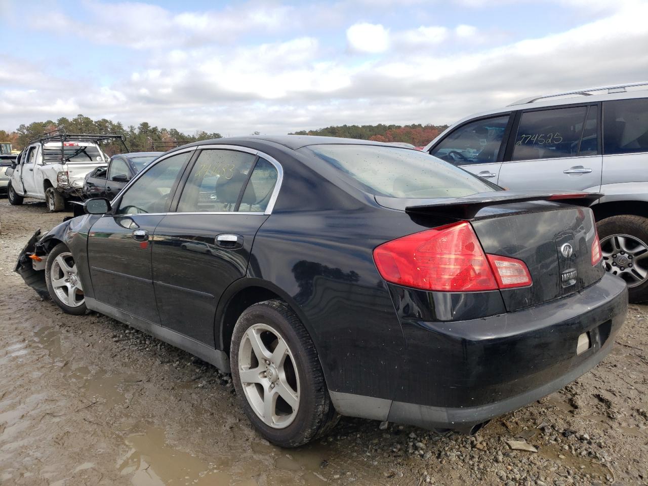Photo 3 from auction – 2003 INFINITI G35 with VIN JNKCV51E03M018354