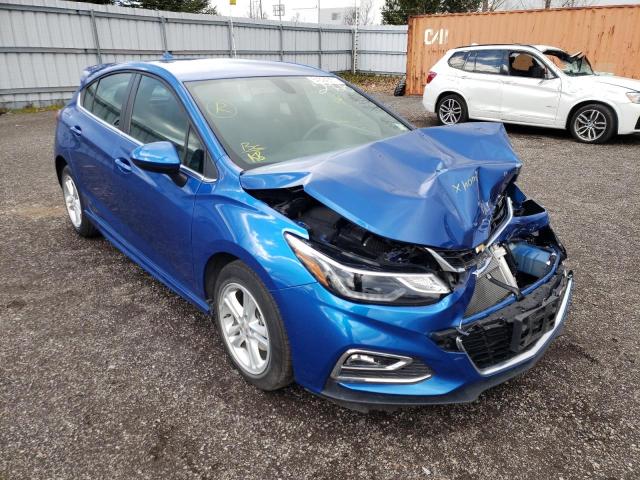 CHEVROLET CRUZE LT 2018 with VIN 3G1BE6SM0JS526869 - Photo from auction