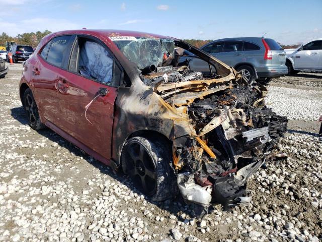 TOYOTA COROLLA SE 2019 with VIN JTNK4RBE0K3043891 - Photo from auction