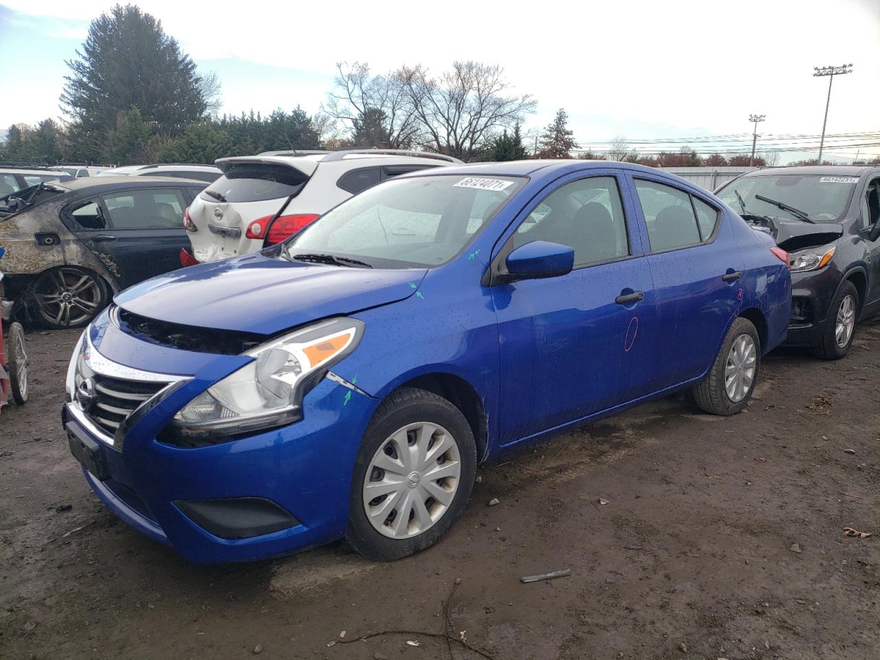 Photo 2 from auction – 2016 NISSAN VERSA S with VIN 3N1CN7AP2GL883392