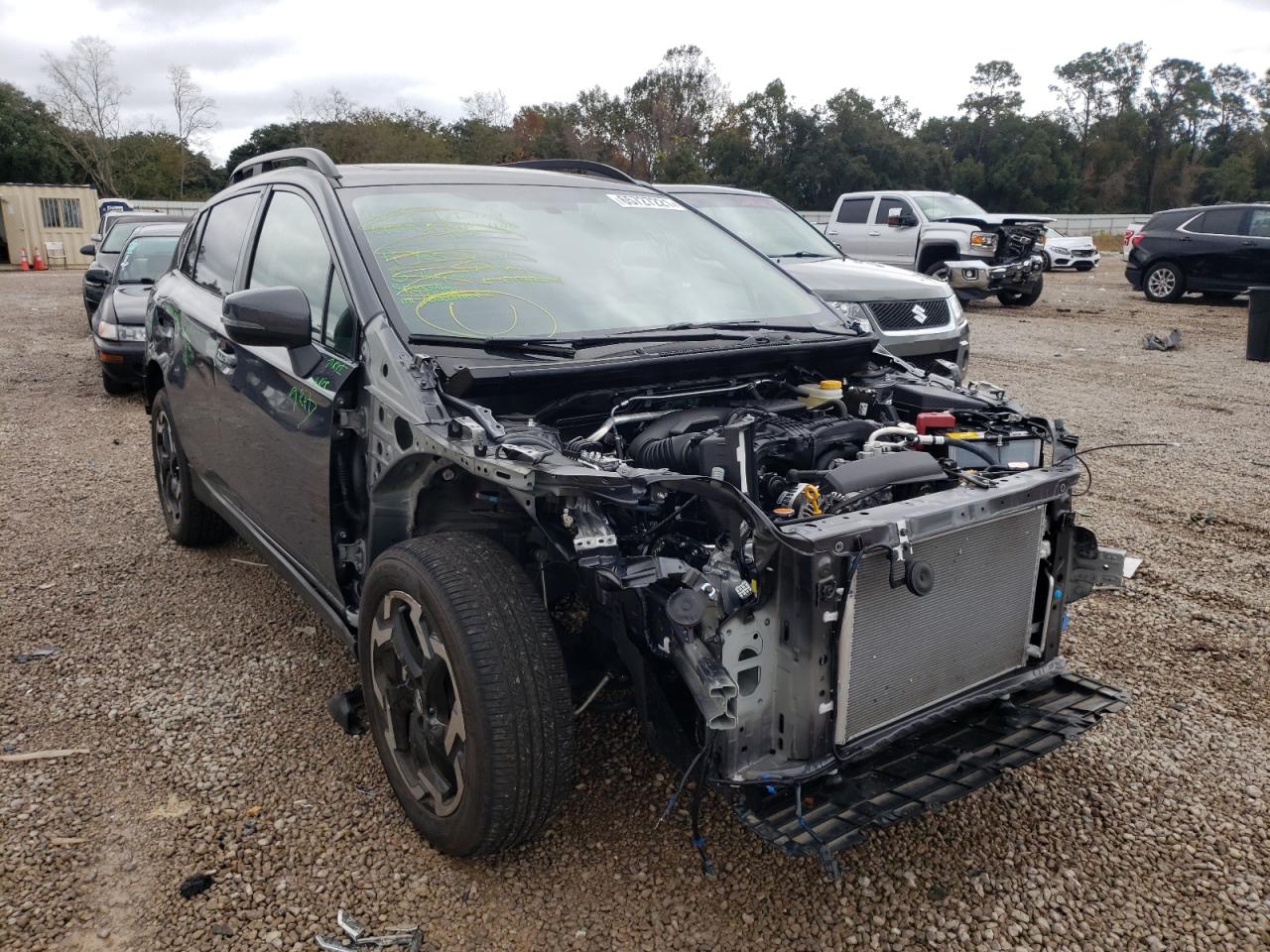 SUBARU CROSSTREK 2021 with VIN JF2GTHMC3M8355004 - Photo from auction