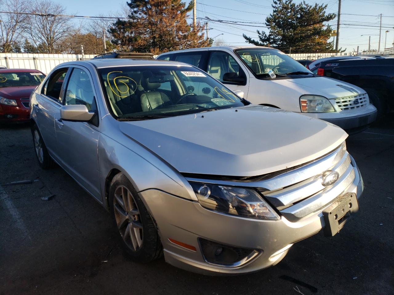 FORD FUSION SEL 2012 with VIN 3FAHP0JA2CR282562 - Photo from auction