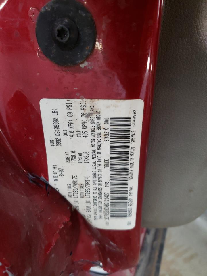 Photo 10 from auction – 2008 DODGE RAM 2500 S with VIN 3D7KS28DX8G121427