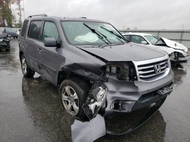 HONDA PILOT EXLN 2014 with VIN 5FNYF4H72EB004036 - Photo from auction