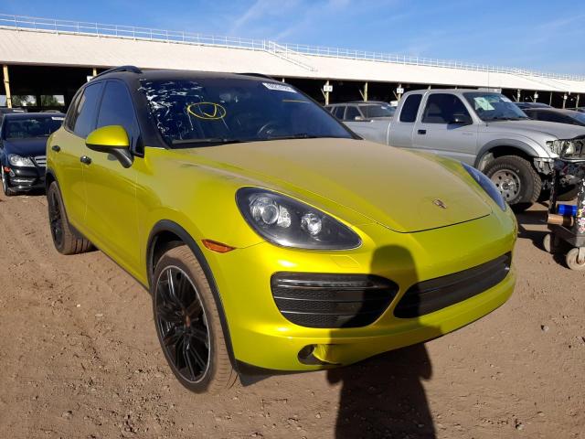 PORSCHE CAYENNE 2014 with VIN WP1AA2A23ELA91248 - Photo from auction