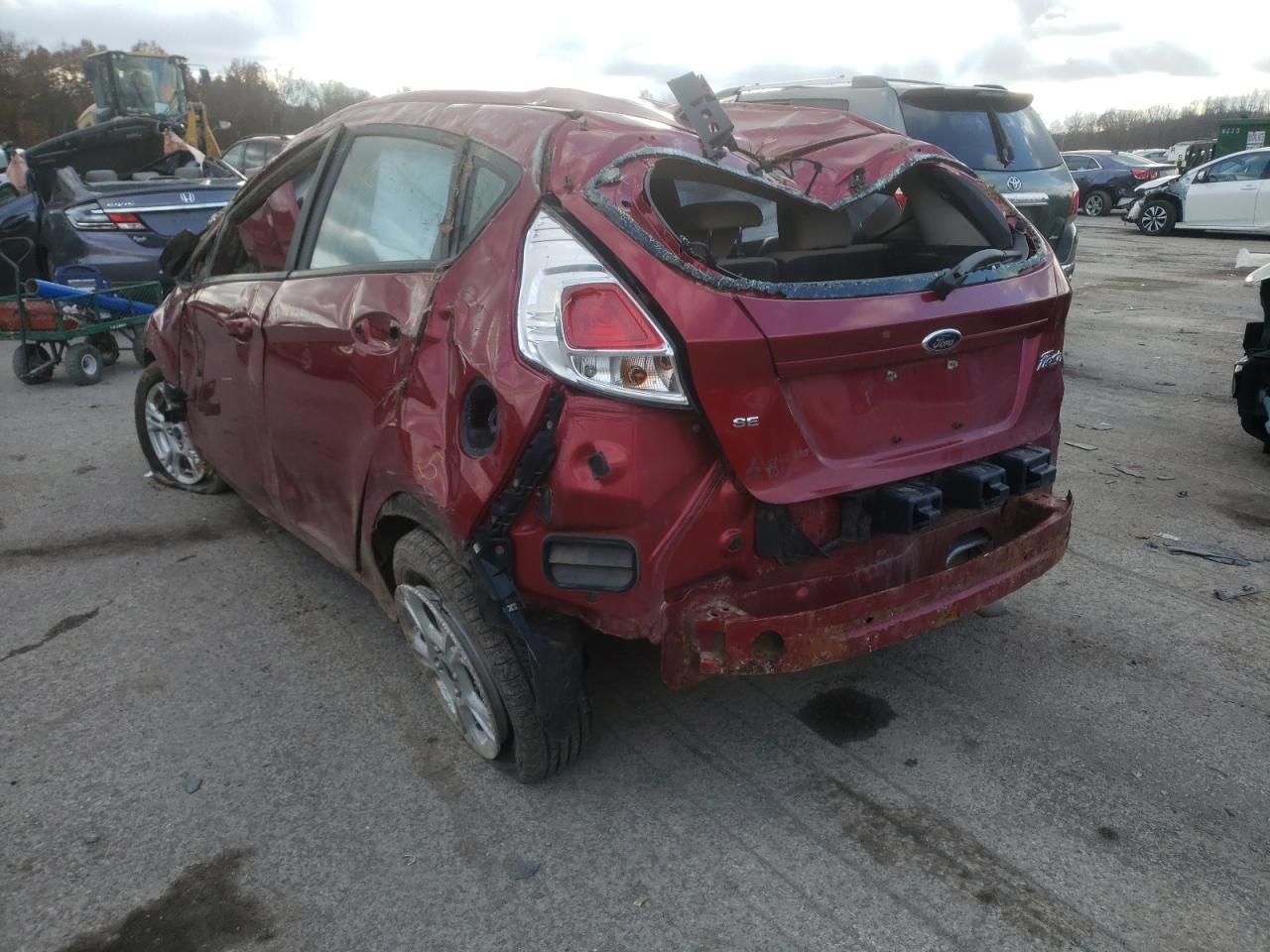 Photo 3 from auction – 2015 FORD FIESTA SE with VIN 3FADP4EJ2FM135658