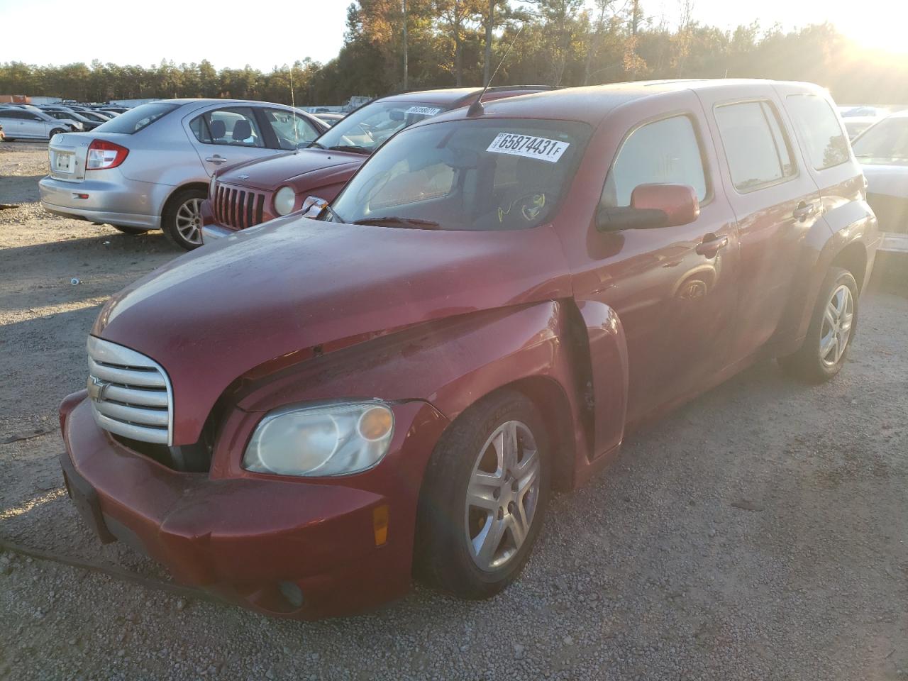 Photo 2 from auction – 2011 CHEVROLET HHR LT with VIN 3GNBABFW7BS578693