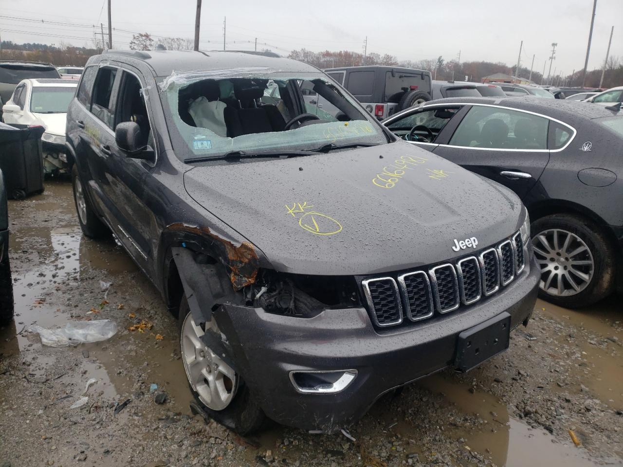 JEEP GRAND CHER 2017 with VIN 1C4RJFAG8HC963015 - Photo from auction