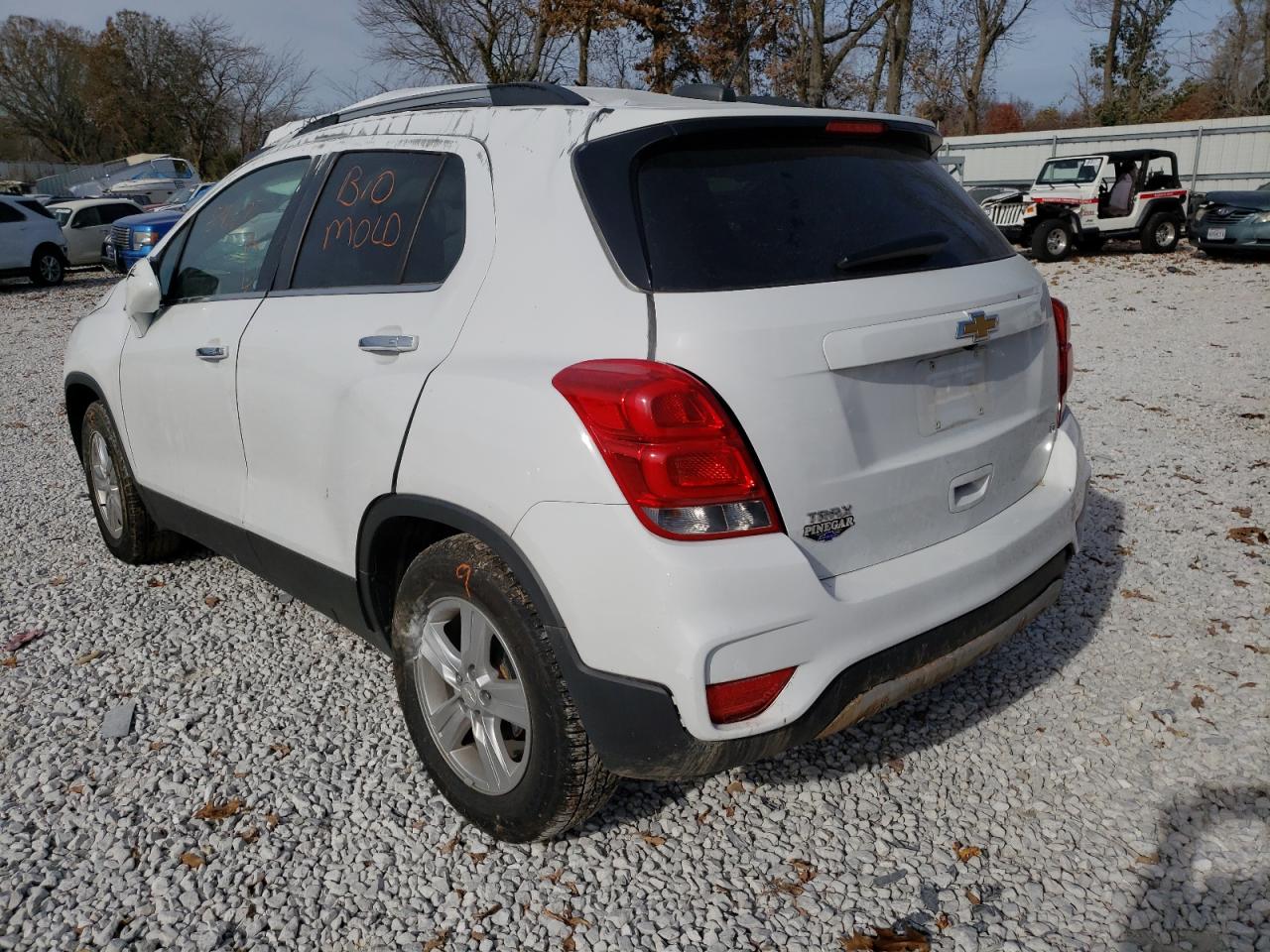 Photo 3 from auction – 2017 CHEVROLET TRAX 1LT with VIN 3GNCJLSB5HL280434
