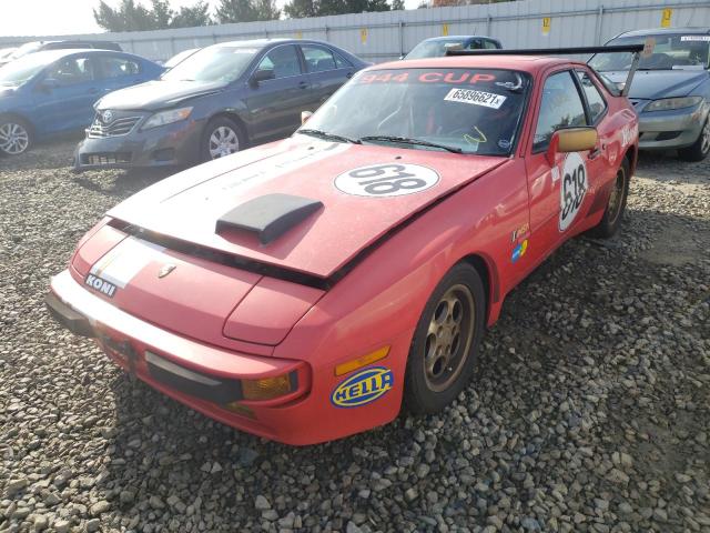Photo 2 from auction – 1986 PORSCHE 944 with VIN WP0AA0947GN460776