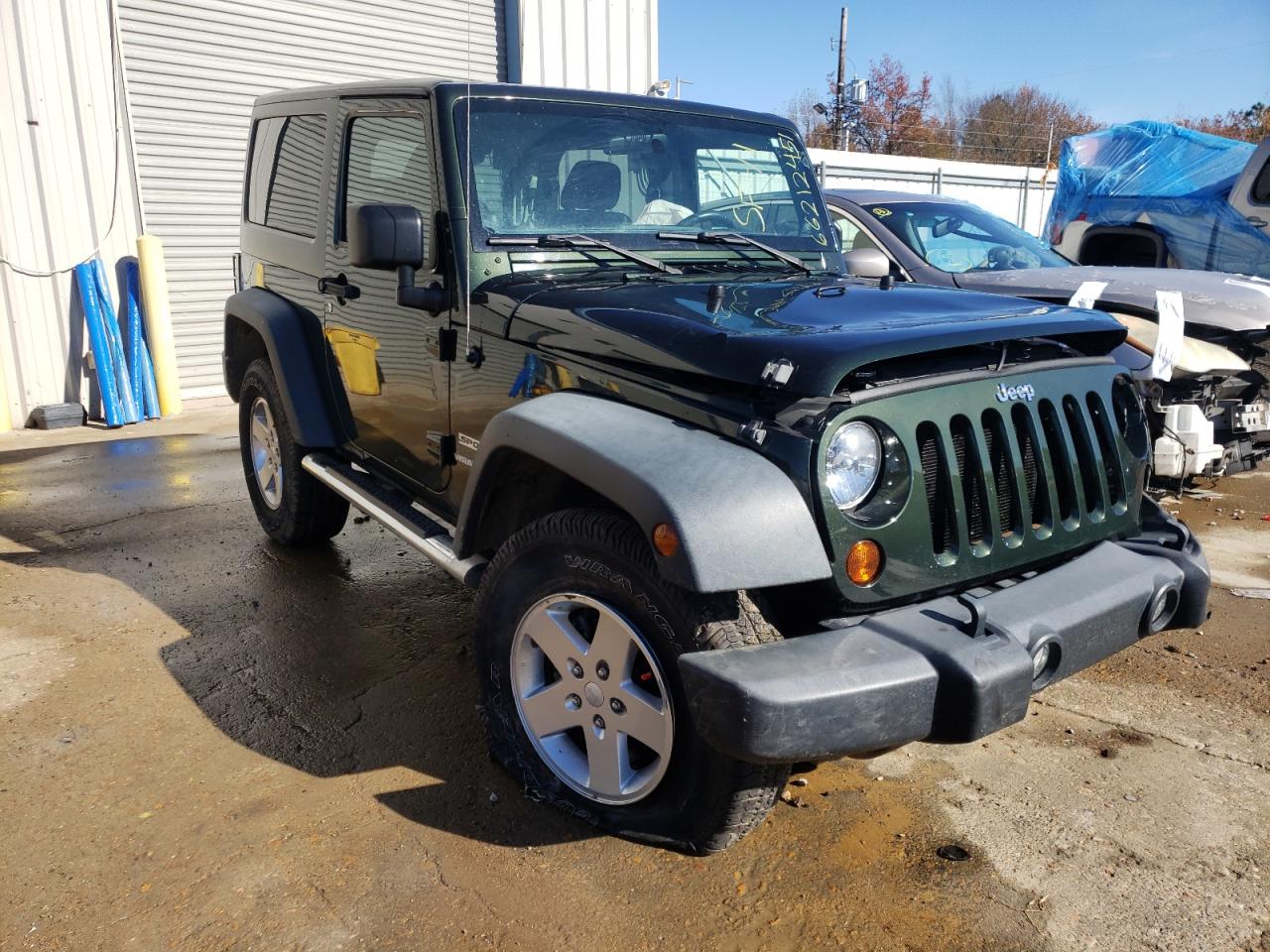 JEEP WRANGLER S 2011 with VIN 1J4AA2D19BL634743 - Photo from auction