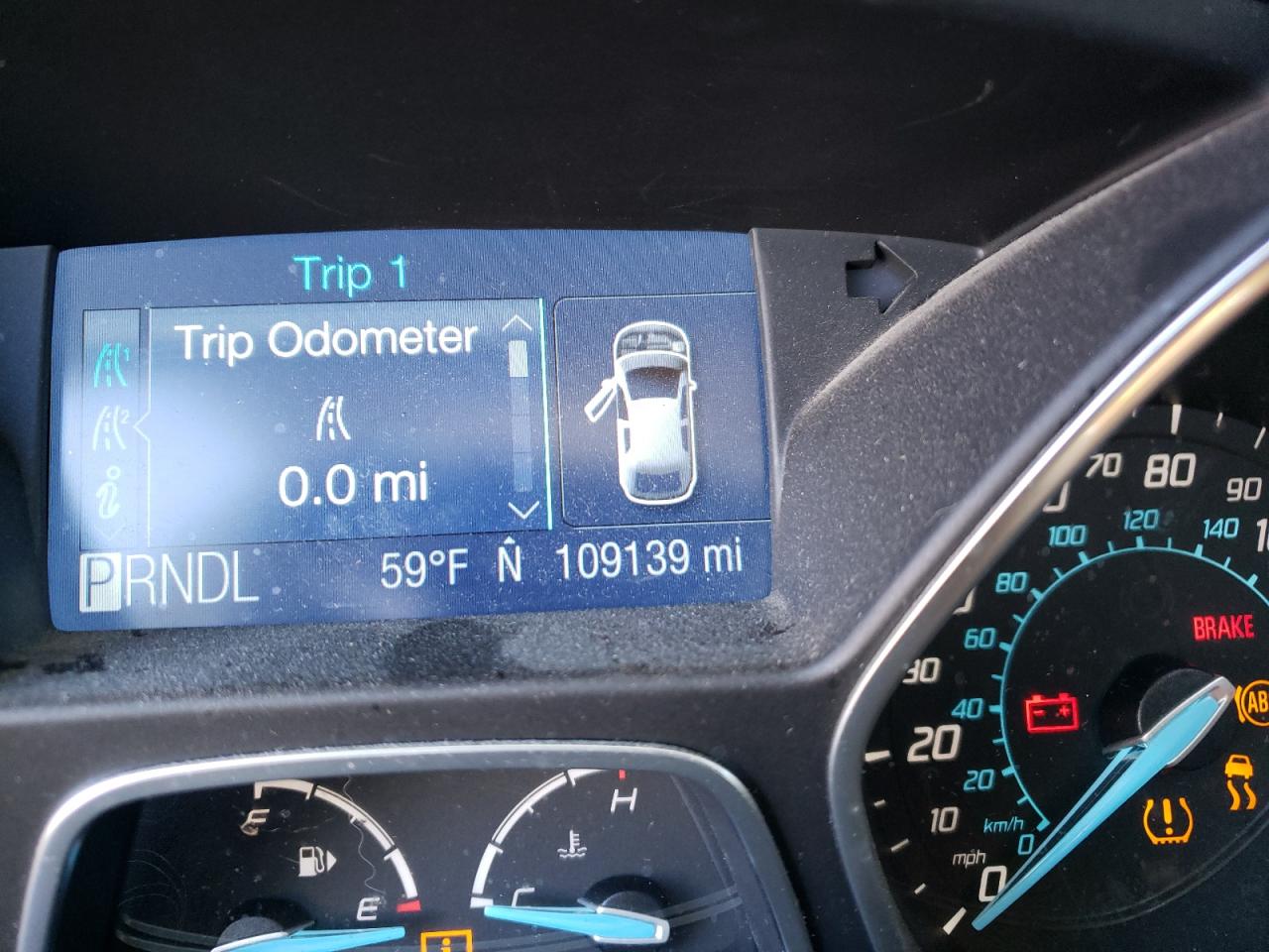 Photo 8 from auction – 2012 FORD FOCUS SE with VIN 1FAHP3K2XCL400235