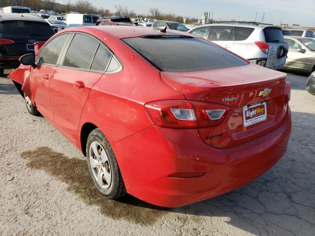 Photo 3 from auction – 2017 CHEVROLET CRUZE LS with VIN 3G1BC5SM8HS522191