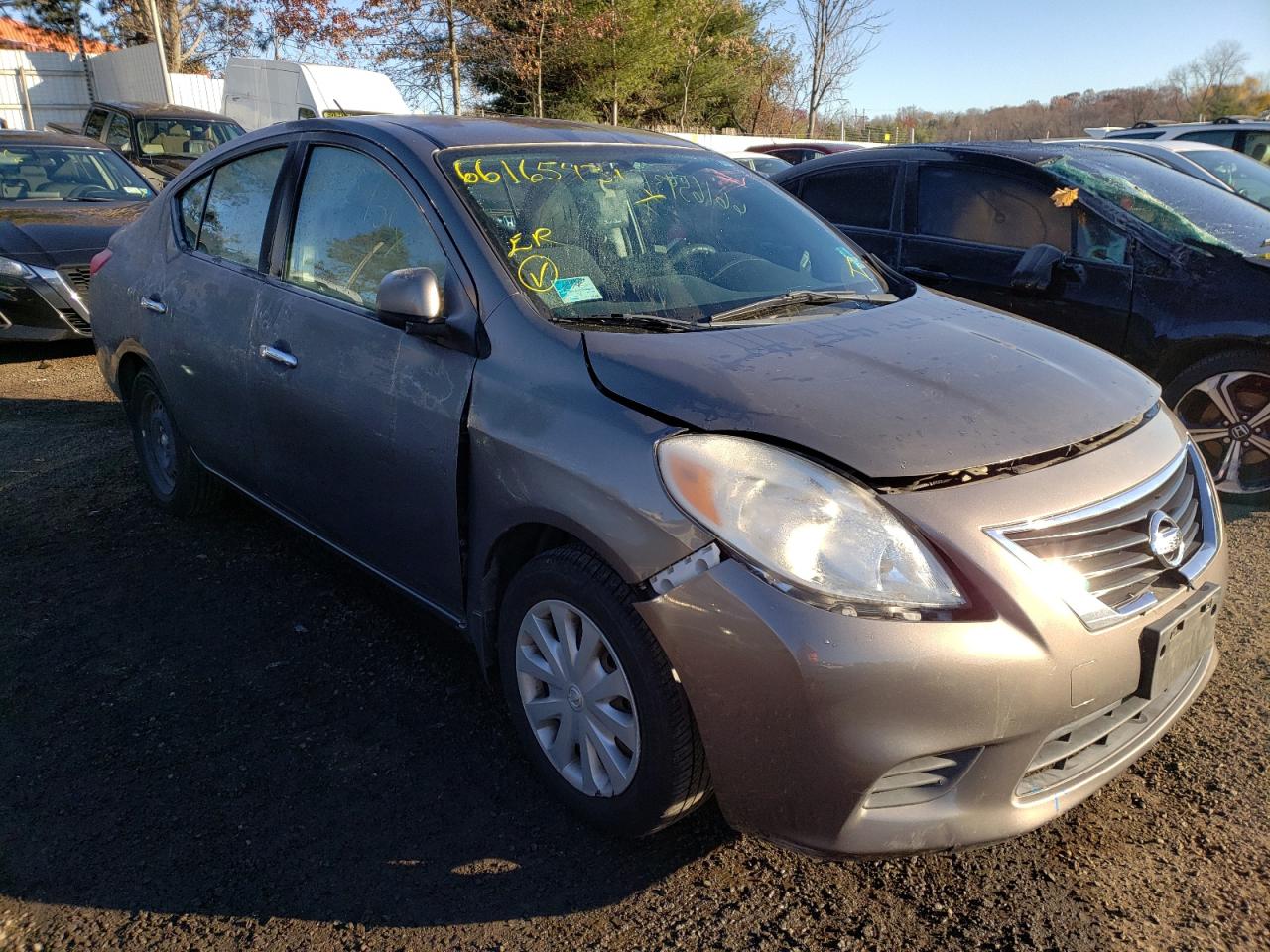 NISSAN VERSA S 2012 with VIN 3N1CN7AP8CL847734 - Photo from auction