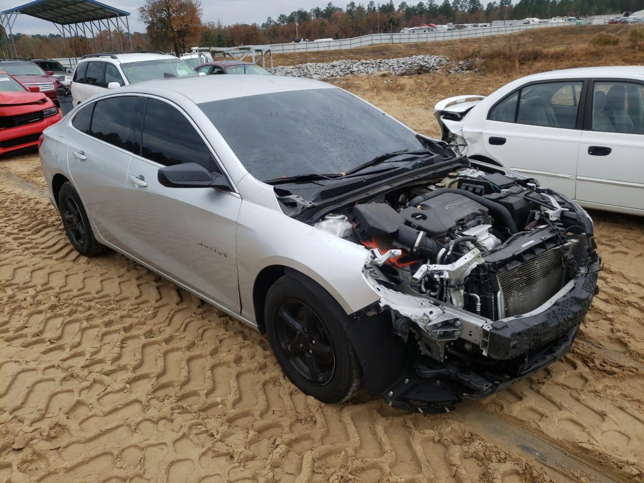 CHEVROLET MALIBU LS 2017 with VIN 1G1ZB5ST1HF277702 - Photo from auction