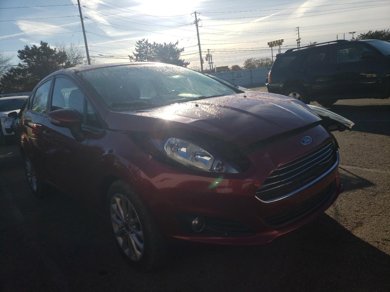 FORD FIESTA SE 2014 with VIN 3FADP4EJ5EM200940 - Photo from auction