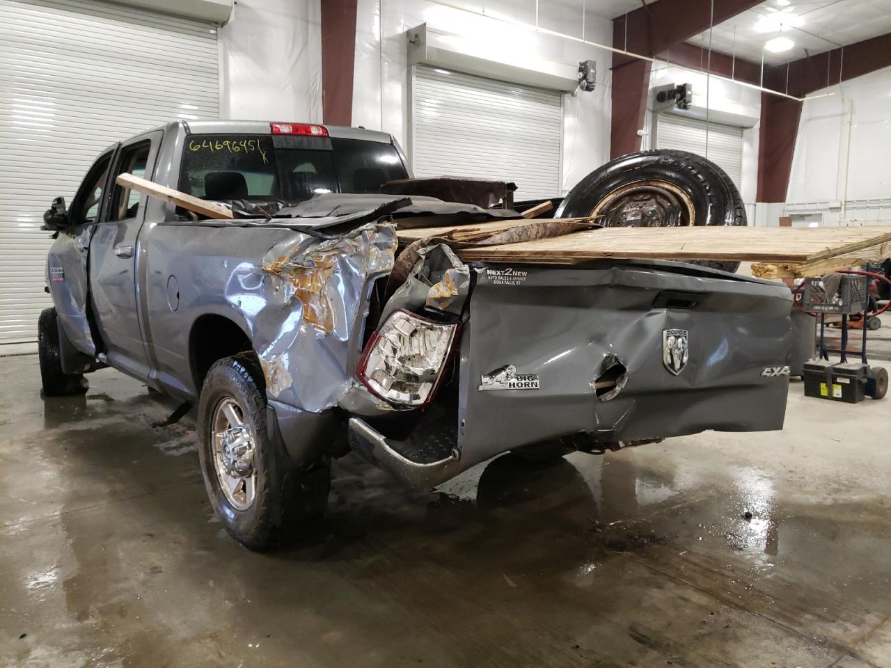Photo 3 from auction – 2010 DODGE RAM 2500 with VIN 3D7TT2CT5AG147245
