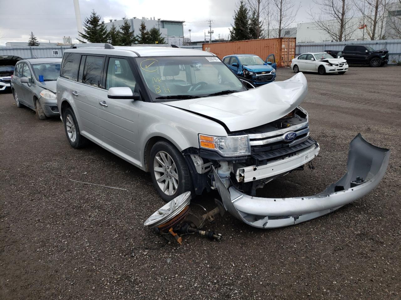 FORD FLEX SEL 2010 with VIN 2FMGK5CC0ABB21540 - Photo from auction