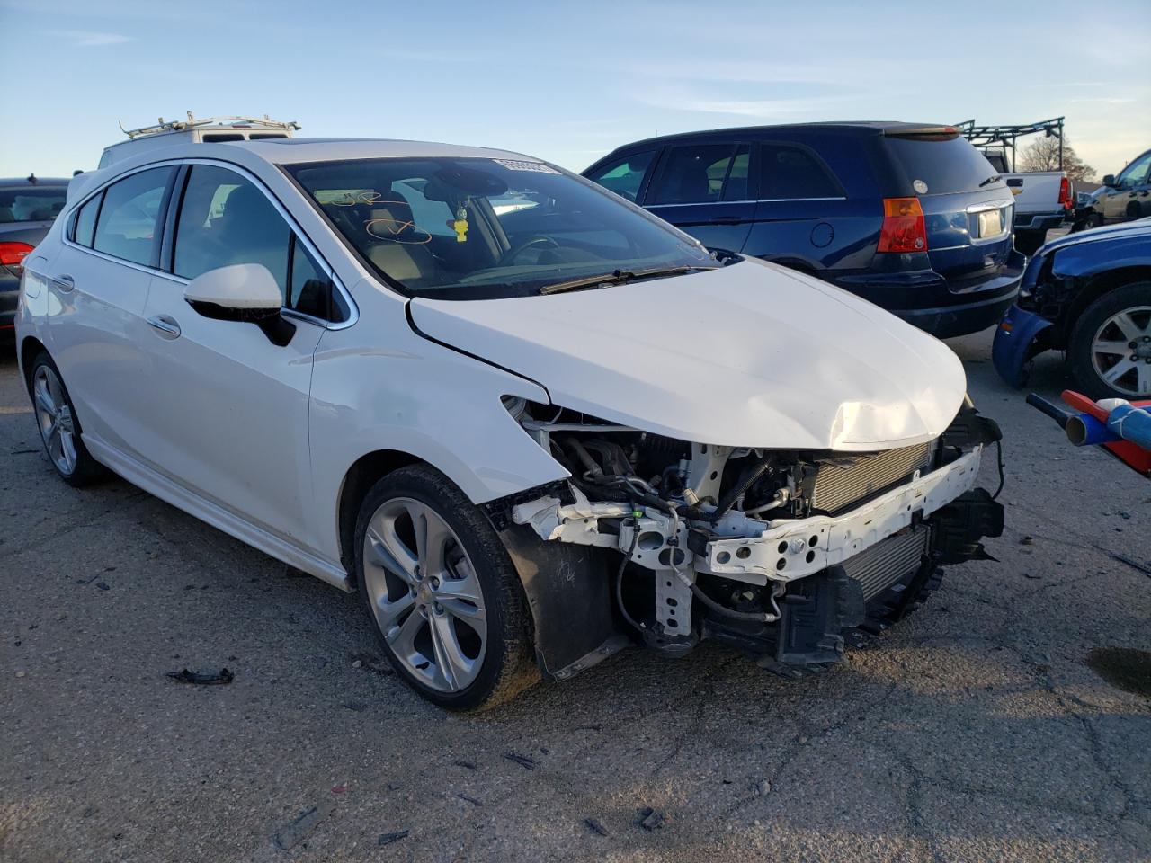 CHEVROLET CRUZE PREM 2018 with VIN 3G1BF6SM2JS650025 - Photo from auction