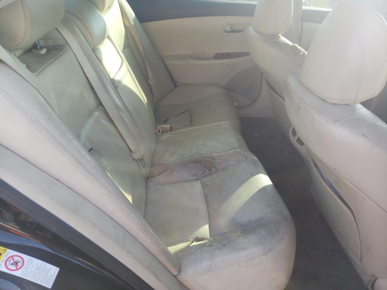 Photo 6 from auction – 2010 LEXUS ES 350 with VIN JTHBK1EGXA2399907