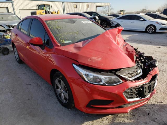 Photo 1 from auction – 2017 CHEVROLET CRUZE LS with VIN 3G1BC5SM8HS522191