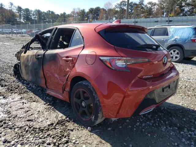 Photo 3 from auction – 2019 TOYOTA COROLLA SE with VIN JTNK4RBE0K3043891