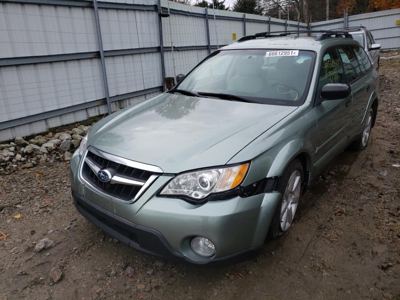 Photo 2 from auction – 2009 SUBARU OUTBACK 2. with VIN 4S4BP61C897334695